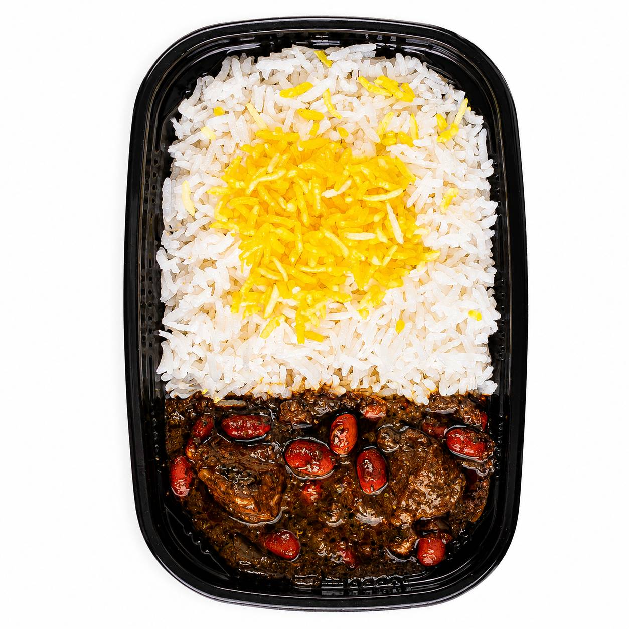 چلو خورشت قورمه سبزی دلی پرس